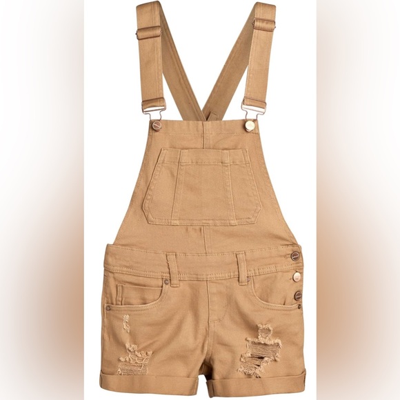 Women’s Tan Overalls - Picture 1 of 8